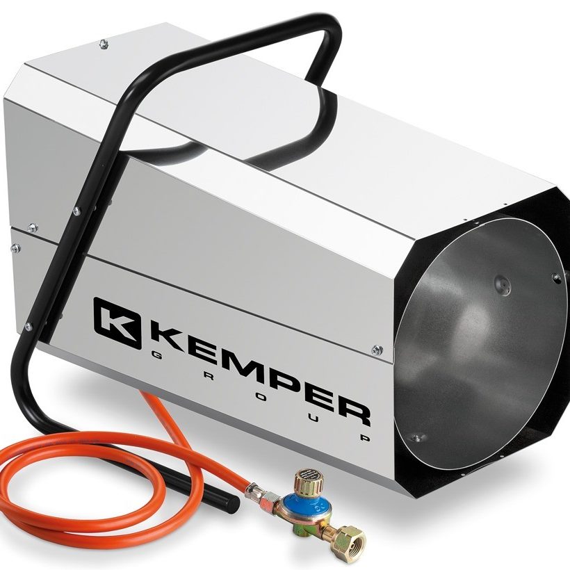 Générateur à air chaud inox à gaz