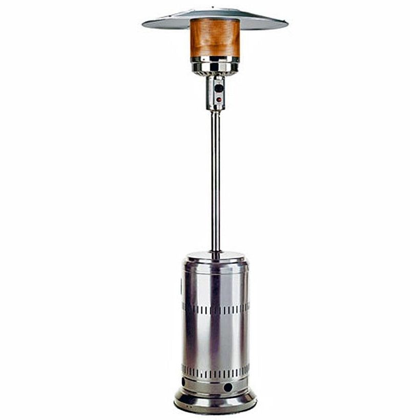 Parasol chauffant à gaz pyramide