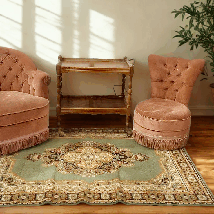 Location mobilier, fauteuil crapaud Vintage événements et mariages dans le Gard et l'Hérault